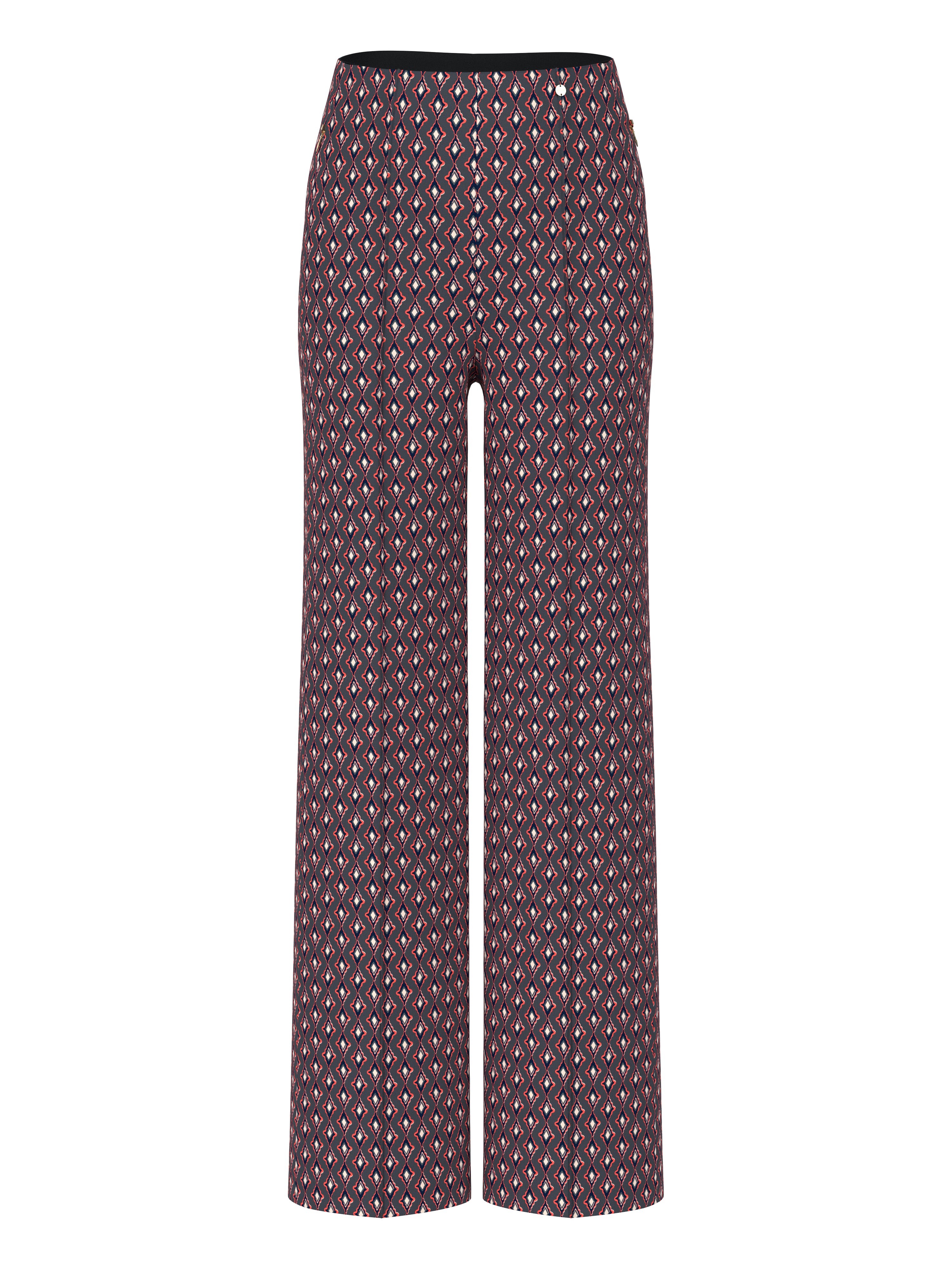 מכנסי ג'רזי סקובה בגזרה רחבה, מותן גבוה ורצועת גומי גמישההרכב: 92% פוליאסטר, 8% אלסטןהדוגמנית בגובה 1.79 ולובשת מידה 3 של מארק קיין