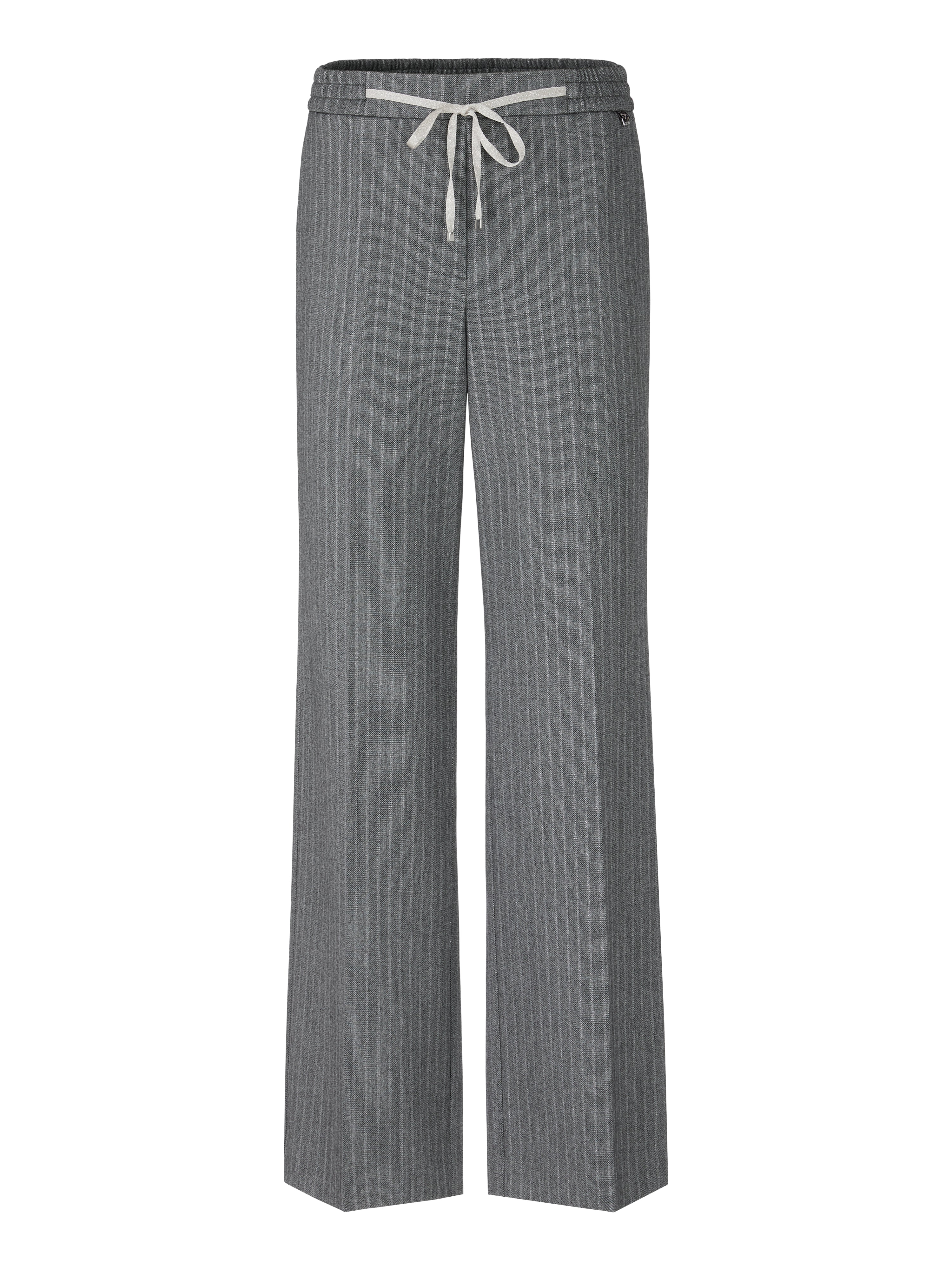 מכנסי סליפ-און רחבים עם גומיית מותן אלסטיתהרכב: 69% פוליאסטר, 29% ויסקוזה, 2% אלסטןהדוגמנית בגובה 1.79 ולובשת מידה 3 של מארק קיין