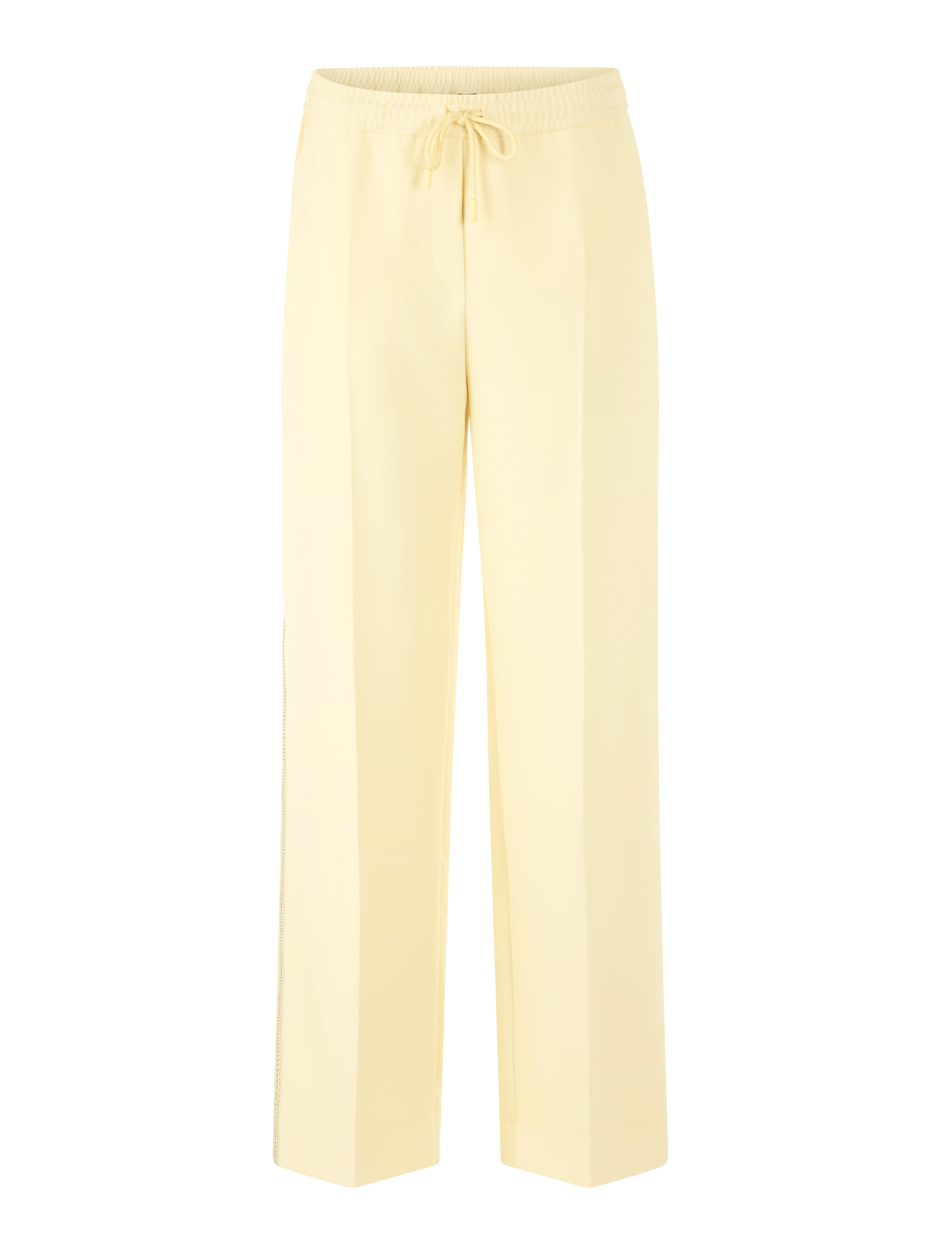 מכנסיים בגזרה רחבה סגנון ג'וגינג עם רצועת מותן אלסטיתהרכב: 100% פוליאסטרהדוגמנית בגובה 1.79 ולובשת מידה 3 של מארק קיין