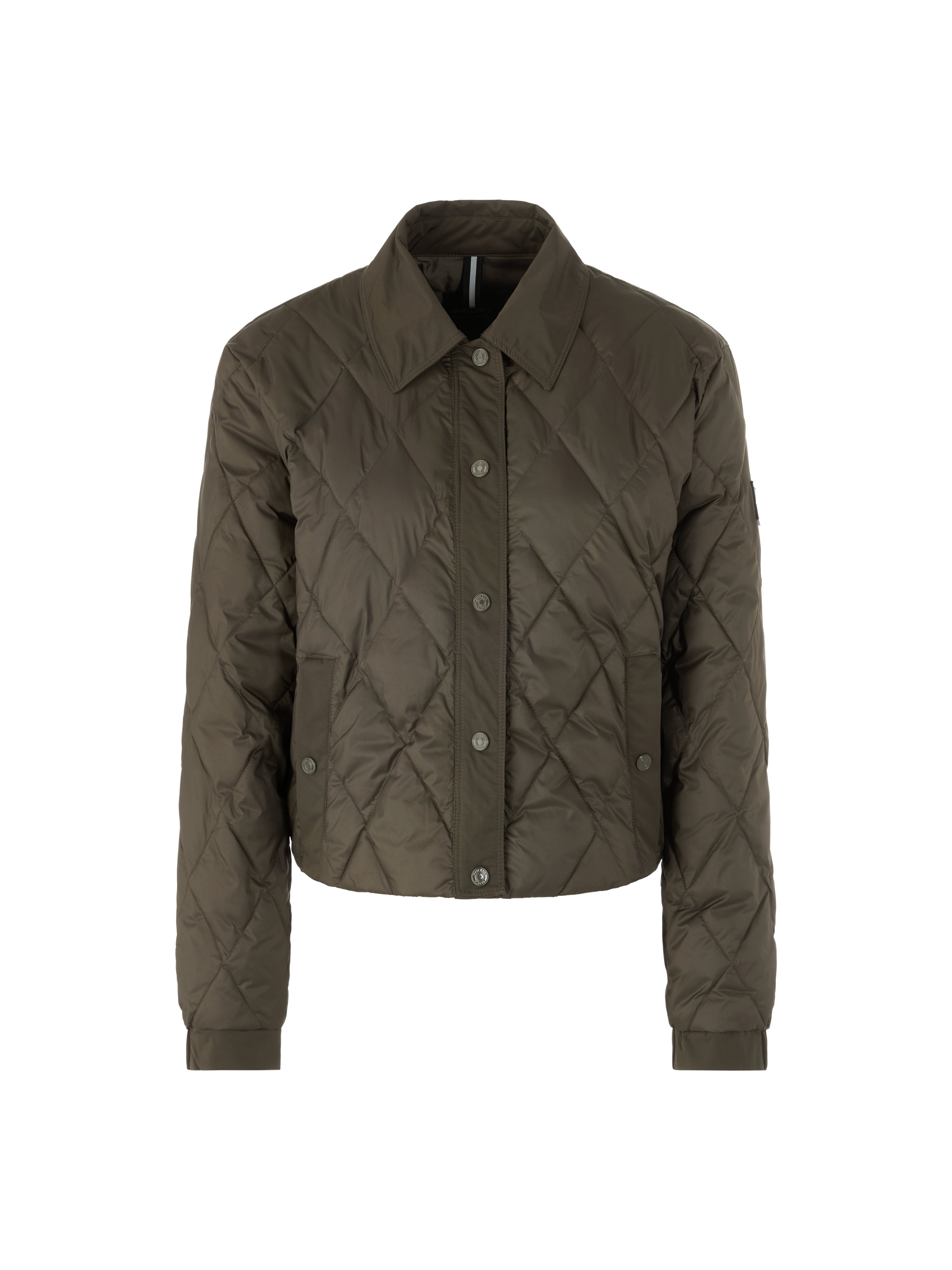 מעיל מרופד בגזרה רחבה עם כיסים צדדיים הרכב: 100% פוליאסטרהדוגמנית בגובה 1.79 ולובשת מידה 3 של מארק קיין