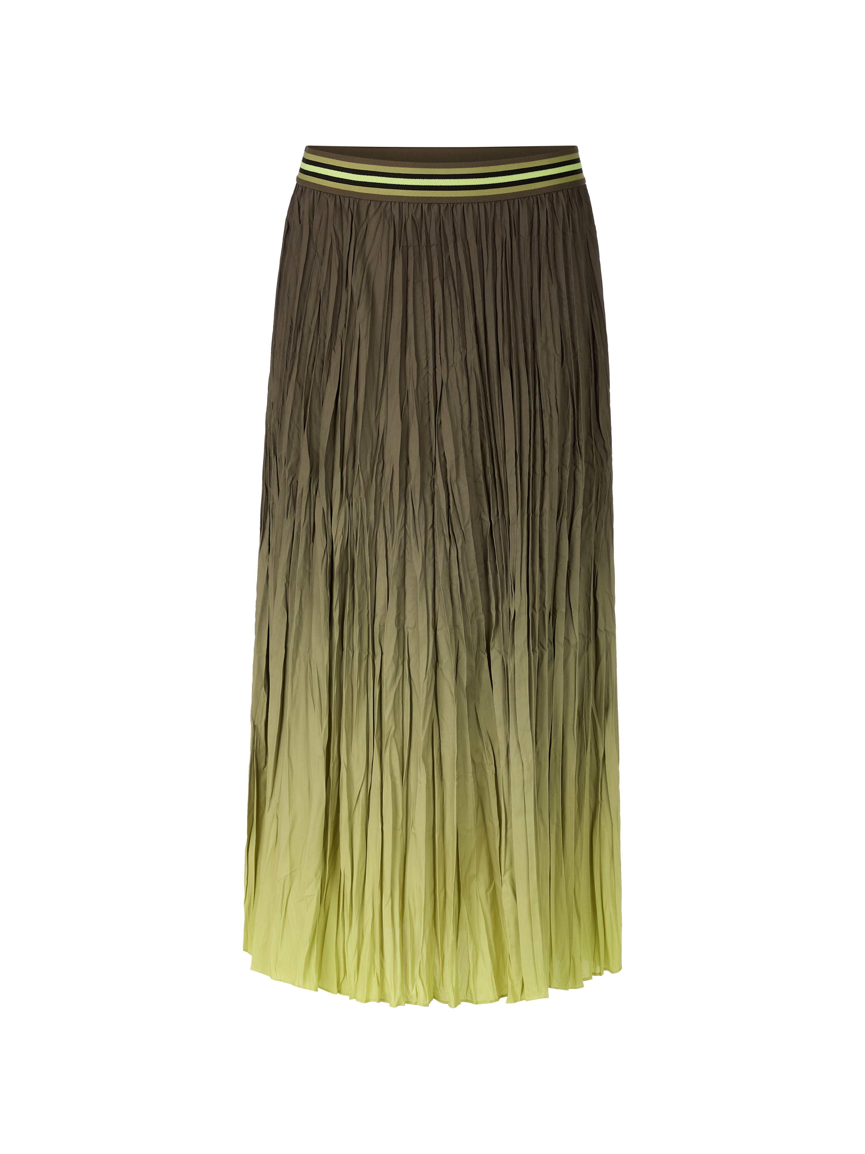 חצאית קפלים בגזרה A עם אפקט אומברההרכב: 100% פוליאסטרהדוגמנית בגובה 1.79 ולובשת מידה 3 של מארק קיין