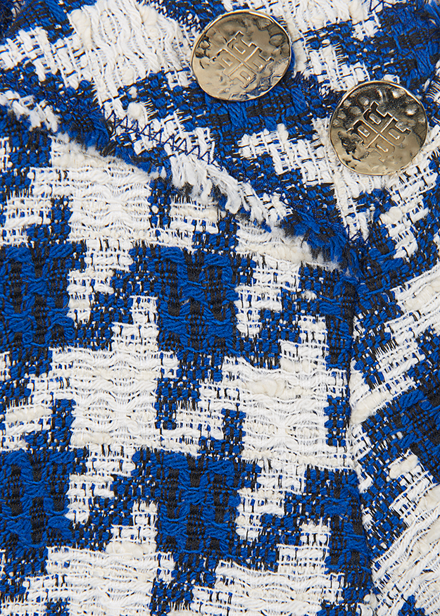 חולצה אלגנטית עם הדפס משבצותהרכב: 58% כותנה, 22% פוליאסטר, 13% אקריליק, 7% בדים אחריםהדוגמנית בגובה 1.76 ולובשת מידה 36 אירופאית