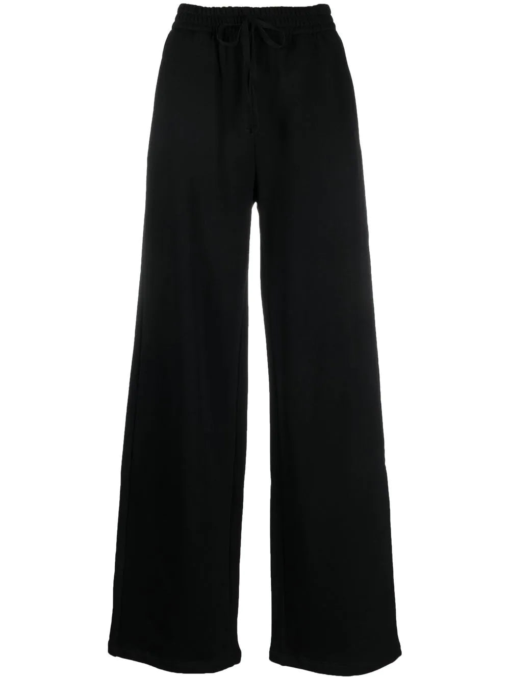 מכנסי כותנה מתרחבים בגזרה גבוהההרכב: 100% כותנההדוגמנית בגובה 1.80 ולובשת מידה 40 איטלקית