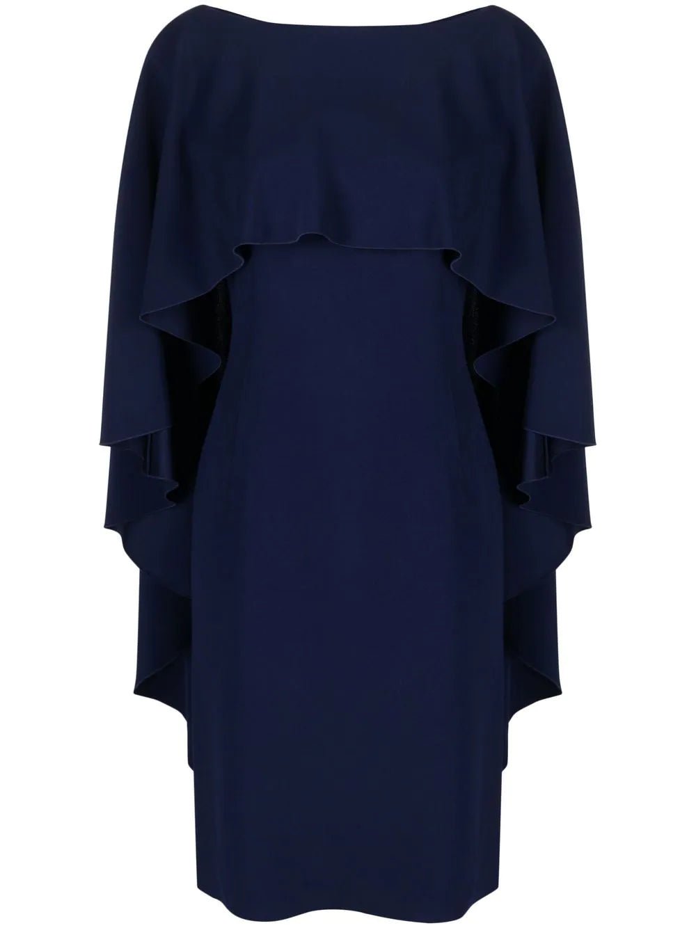 שמלת שכמייה באורך מיני הרכב: 67% אצטט, 33% ויסקוזההדוגמנית בגובה 1.80 ולובשת מידה 42 איטלקית