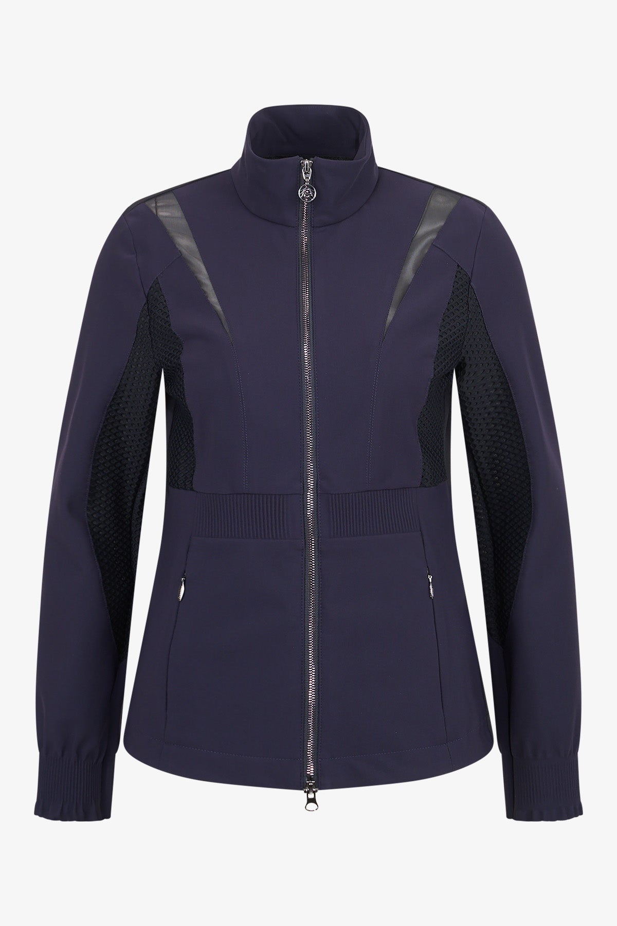 ז'קט עם צווארון עומד עם כיסי צד וסגירת רוכסןהרכב: 73% פוליאמיד, 27% אלסטן