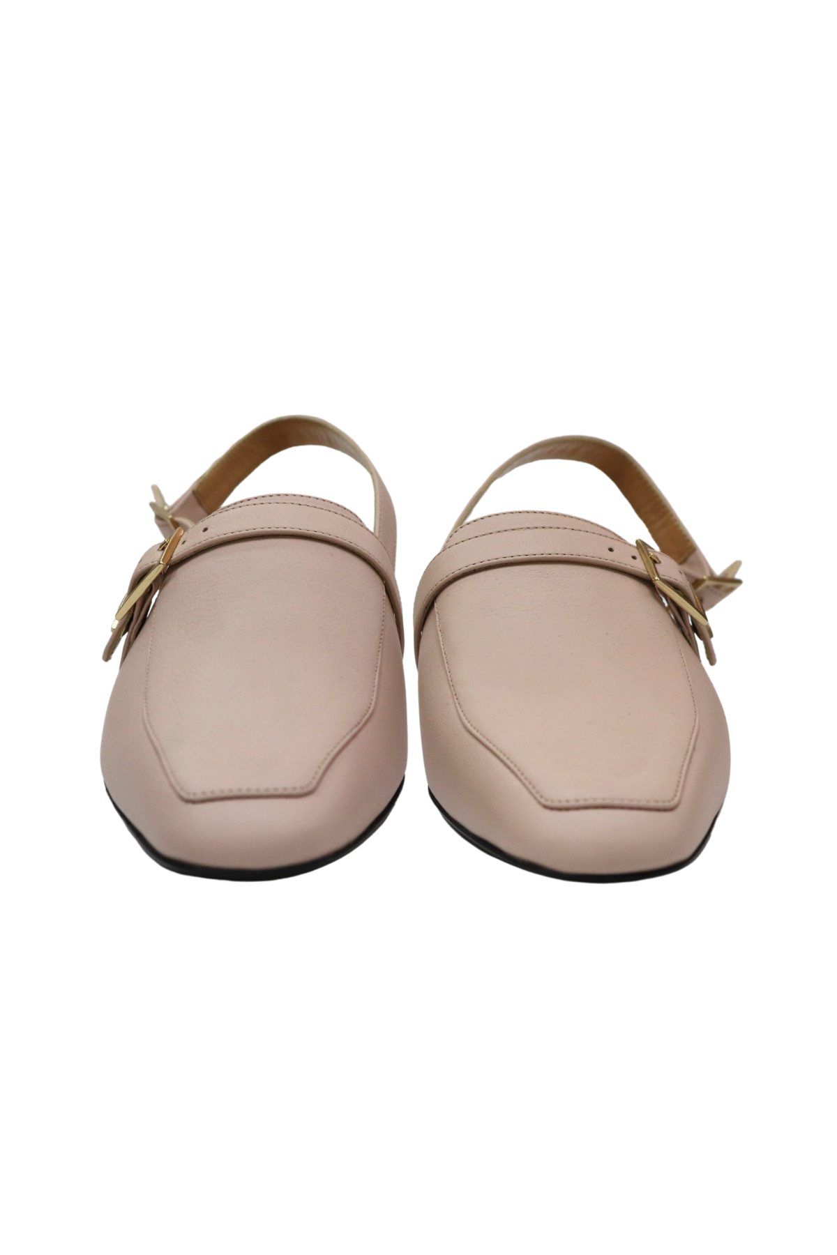 סנדלי עור עם רצועה אחוריתהרכב: 100% עור