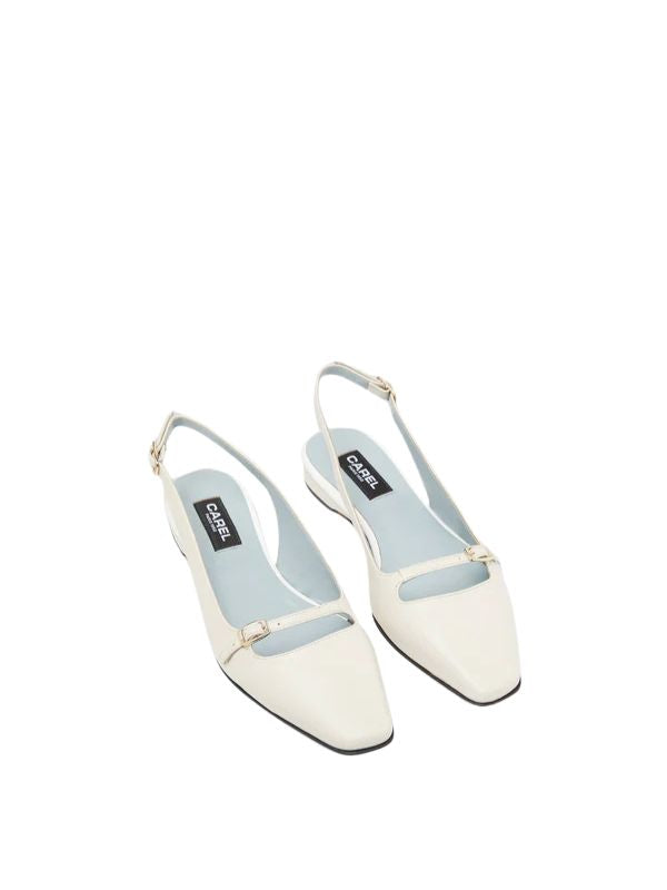 נעלי בלרינה בעיטור רצועת SLINGBACK עם סיומת מעוגלתהרכב: 100% עורגובה עקב: 0.2 ס"מ