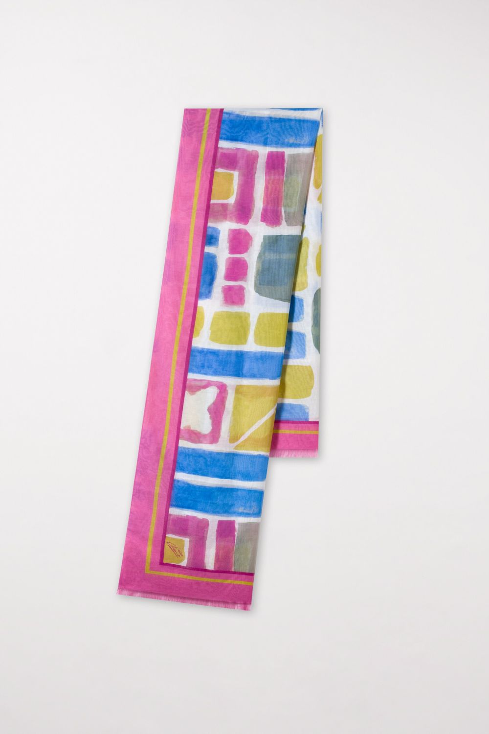 סרונג בהדפס צבעוניהרכב: 74% כותנה, 26% משיגודל: 210 /210 ס"מ