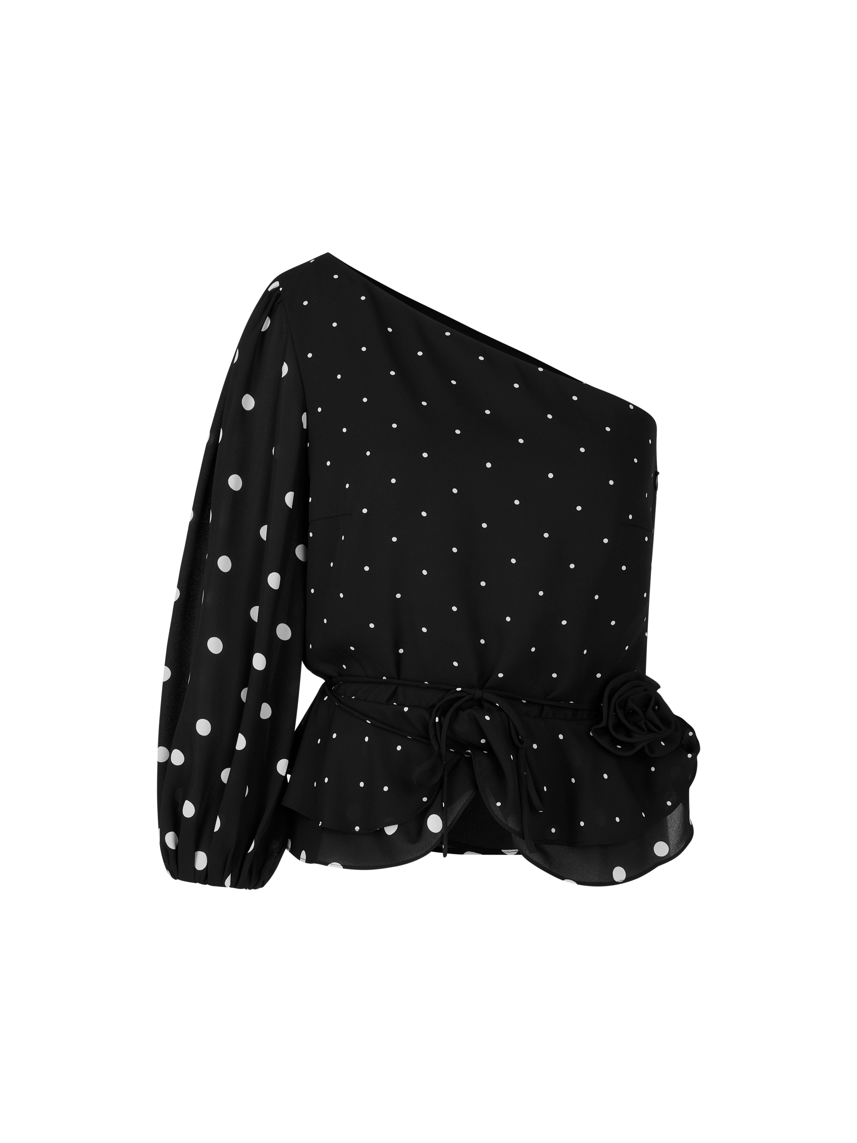 טופ א-סימטרי בגזרה צמודה ורוכסן צדדיהרכב: 100% פוליאסטרהדוגמנית בגובה 1.79 ולובשת מידה 3 של מארק קיין