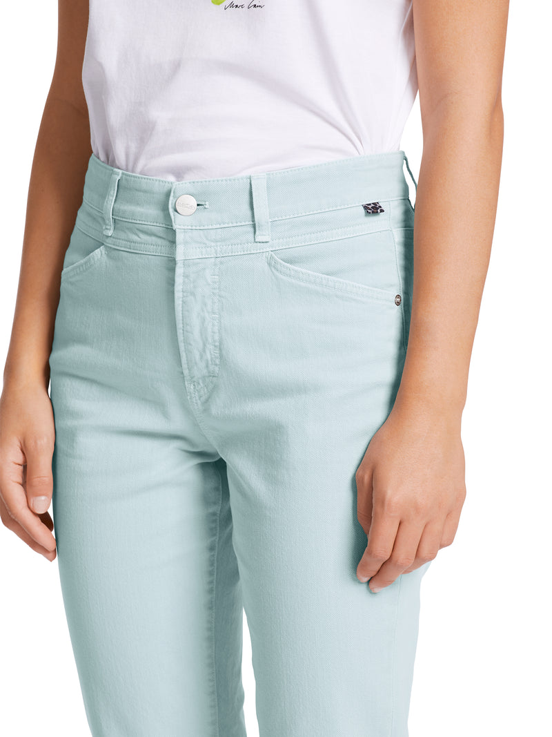 ג'ינס "RETHINK TOGETHER" דגם RIAD בצבע תכלת רגל צרה אורך עצם