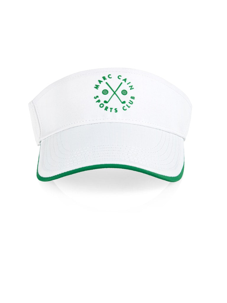מצחייה בעיצוב ספורטיבי, עם סגירת סקוץ' להתאמה אישית, והדפס לוגו MARC CAIN בחזית.היקף: 57 ס"מהרכב: 100% פוליאסטר