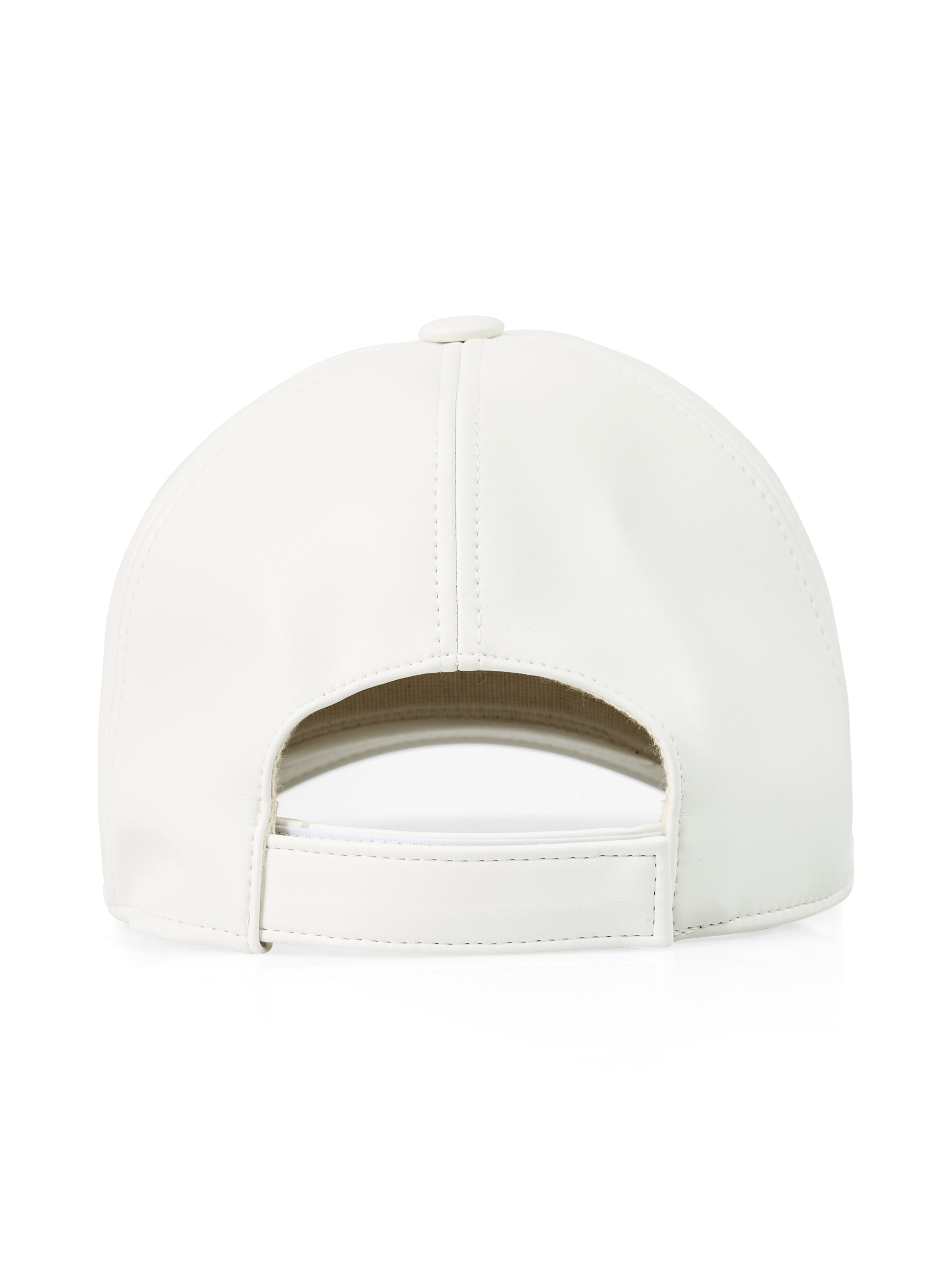 כובע מצחייה מעוטר בתפירה גאומטרית, בעל רצועה מתכווננת להתאמת גודלהרכב: 60% פוליאוריטן, 40% פוליאתילן