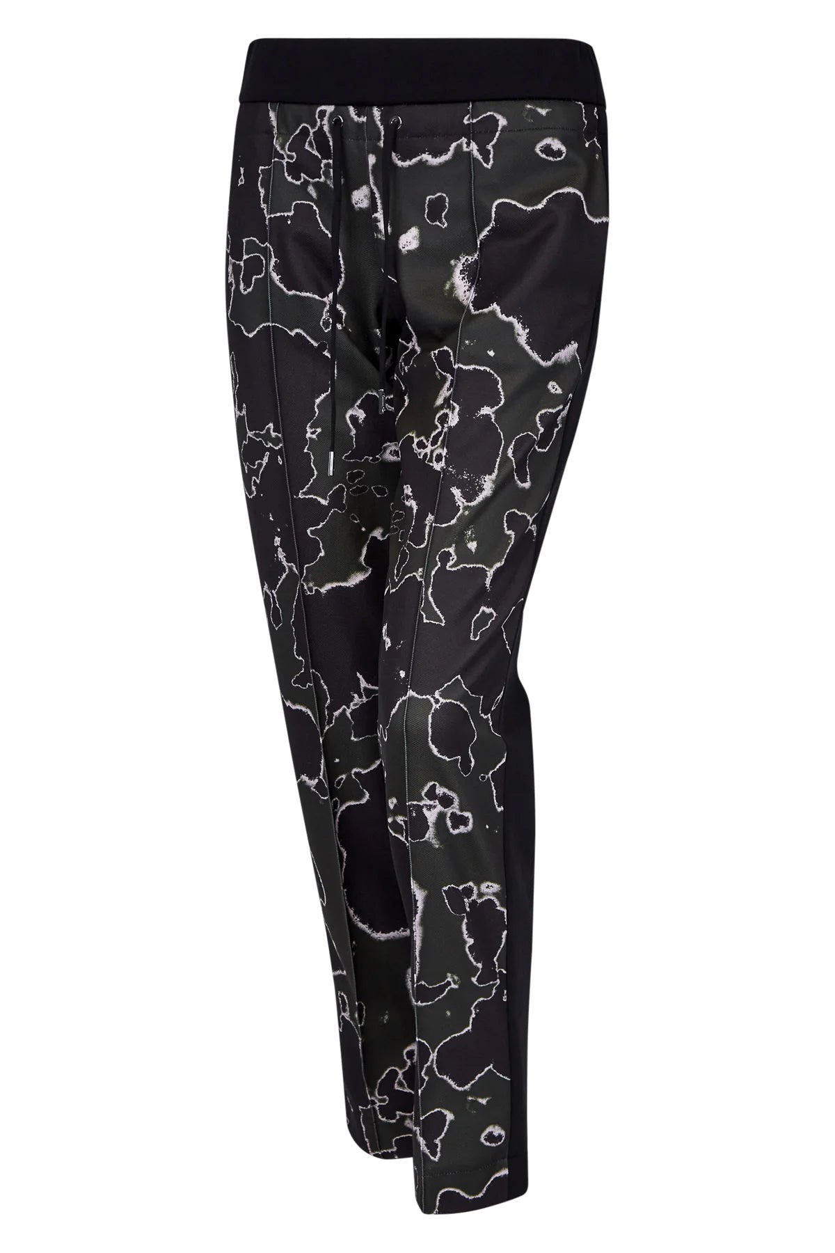 מכנסי לאונג' במראה מחוייט עם רצועת גומי במותןהרכב: 86% פוליאמיד, 14% אלסטןהדוגמנית בגובה 1.78 ולובשת מידה 36 אירופאית